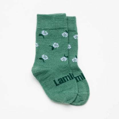 Lamington Baby Merino Crew Sock - Heather