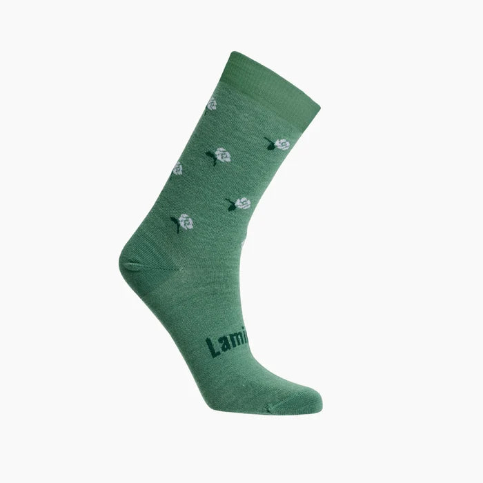 Lamington Child Merino Crew Sock - Heather