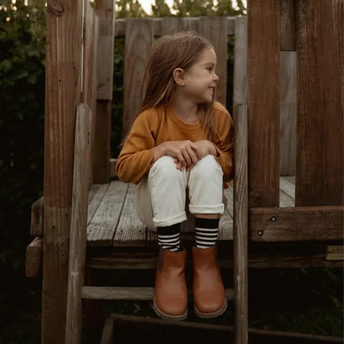Lamington Child Merino Crew Socks - West