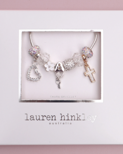 Lauren Hinkley - Cross Charm Bracelet
