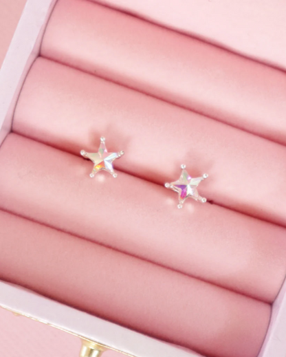 Lauren Hinkley - Pink Starry Earrings