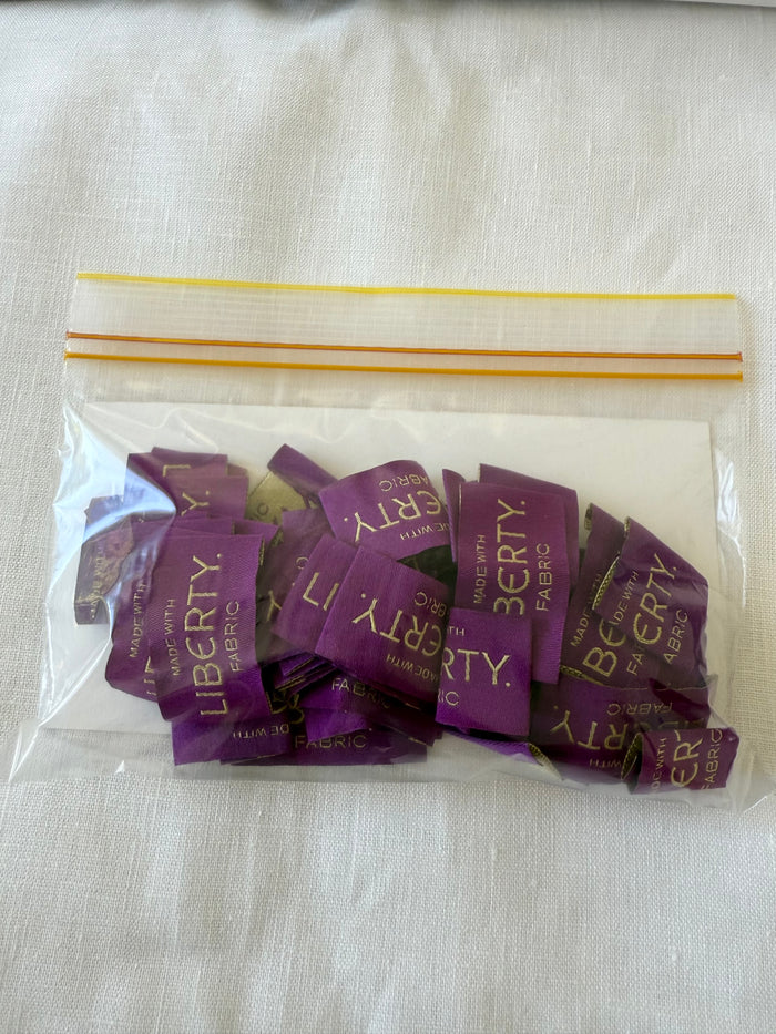 Liberty London Woven Label