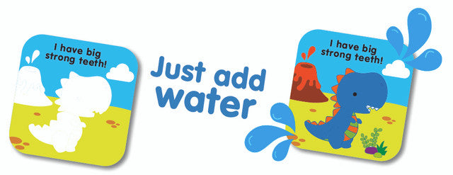 Magic Colour Changing Bath Book Shapes and Colours