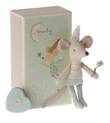 Maileg Tooth Fairy Mouse Little Brother Matchbox
