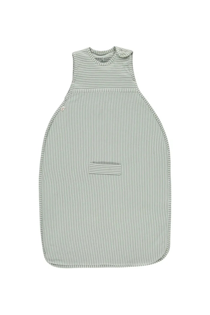 Merino Kids Go Go Bag - All Seasons - Olive Stripe