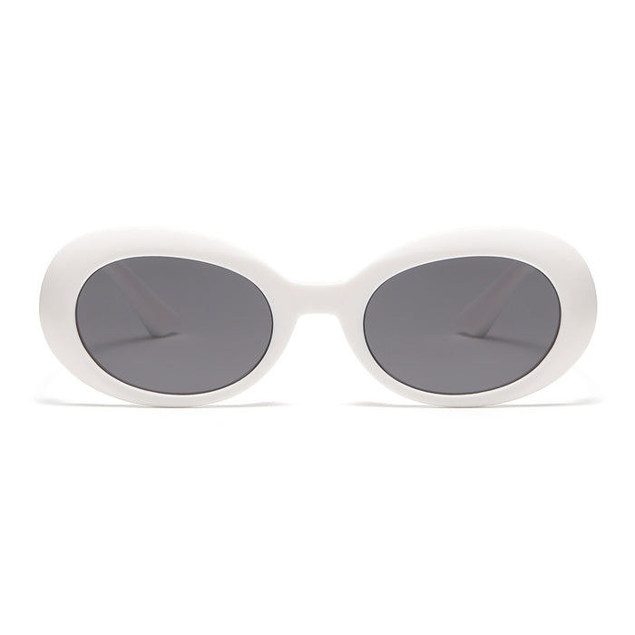Milk x Soda Blair Sunglasses White