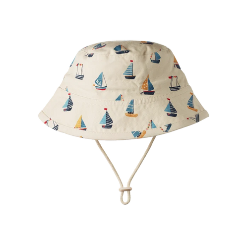 Nature Baby Bucket Sun Hat Regatta Print