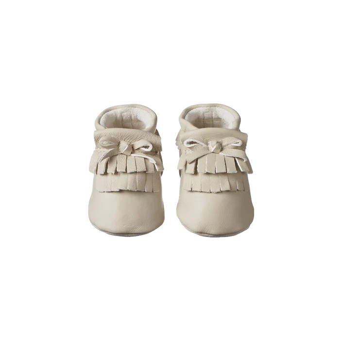 Nature Baby Edie Soft Soles - Almond