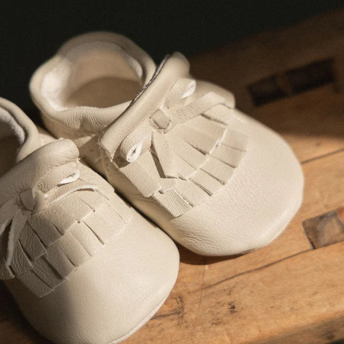 Nature Baby Edie Soft Soles - Almond