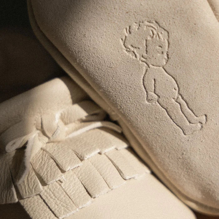 Nature Baby Edie Soft Soles - Almond