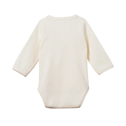 Nature Baby Kimono Bodysuit Natural