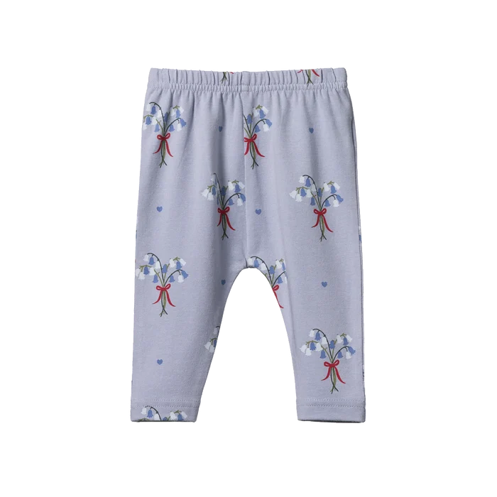 Nature Baby Leggings - Bluebelle Print