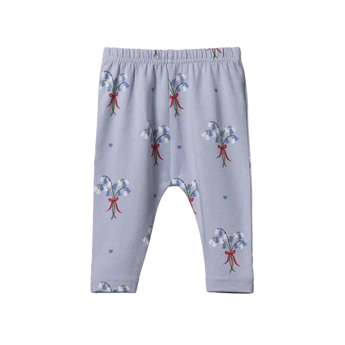 Nature Baby Leggings - Bluebelle Print