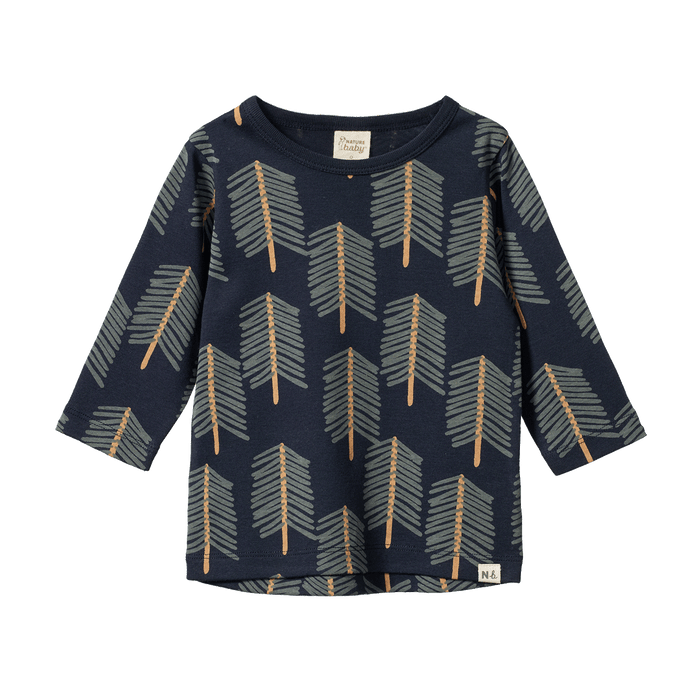Nature Baby Long Sleeve River Tee Bramblewood