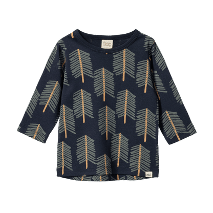 Nature Baby Long Sleeve River Tee Bramblewood