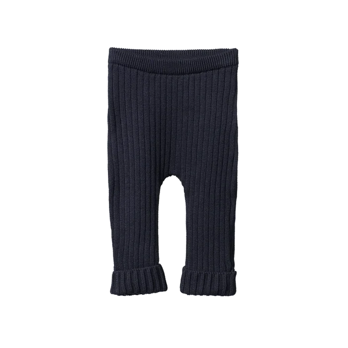 Nature Baby Lou Pants Cotton Knit Navy