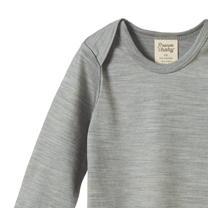 Nature Baby Merino L/S Bodysuit