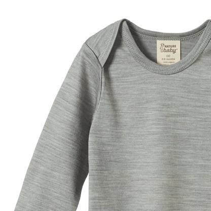 Nature Baby Merino L/S Bodysuit