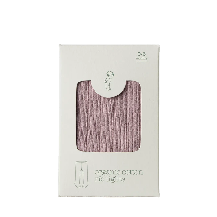 Nature Baby Organic Cotton Tights - Lilac