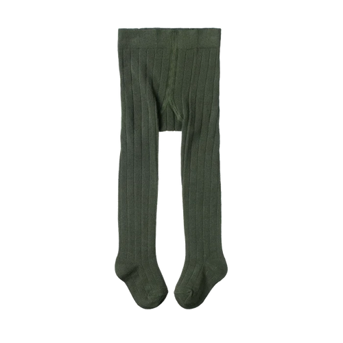 Nature Baby Organic Cotton Tights - Thyme