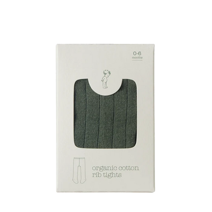 Nature Baby Organic Cotton Tights - Thyme
