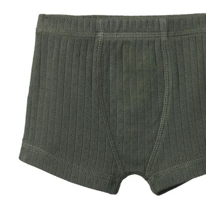 Nature Baby Pointelle Boxer Short Thyme