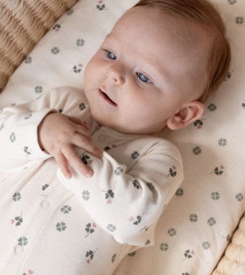 Nature Baby Stretch and Grow Lucky Print