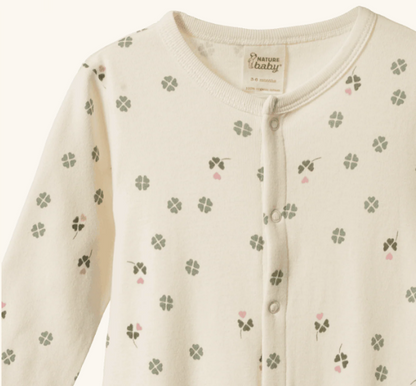 Nature Baby Stretch and Grow Lucky Print