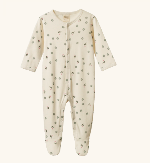 Nature Baby Stretch and Grow Lucky Print