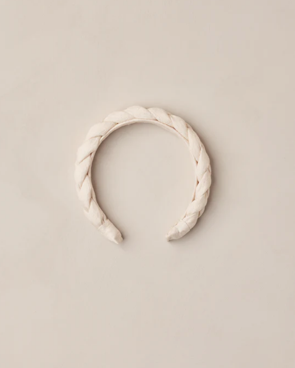Noralee Braided Headband - Ivory