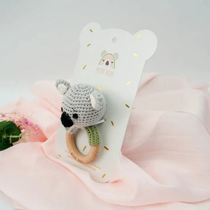 Petite Vous Ozzie Koala Ring Rattle