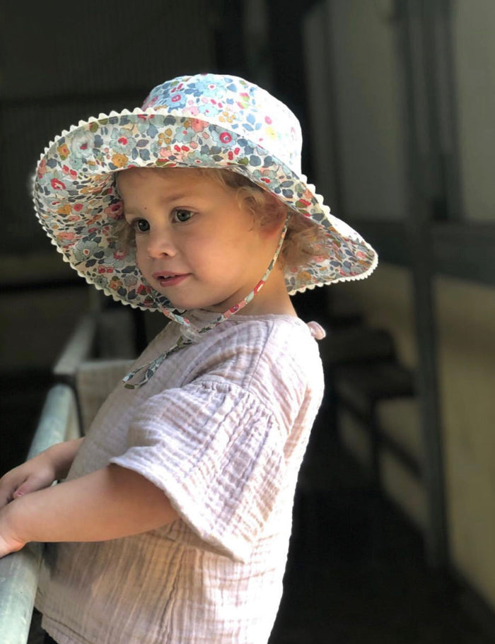 Pretty Wild Charlie Hat Betsy powder blue