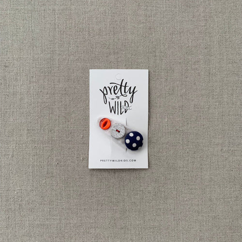 Pretty Wild Kids - Benny Vintage Button Snaps - Small