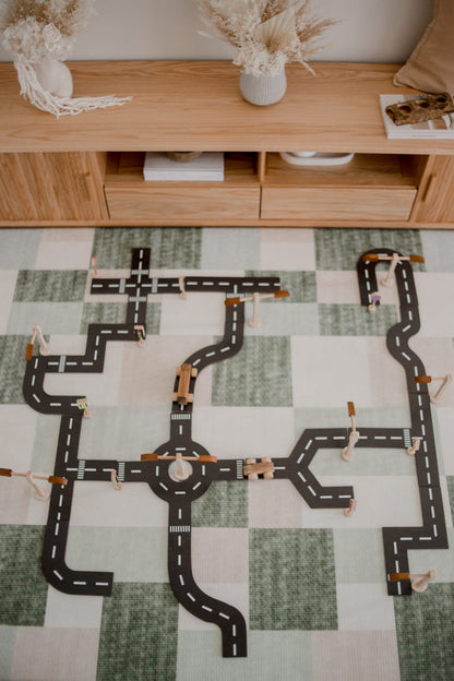 Qtoys Vehicle Road Play Set
