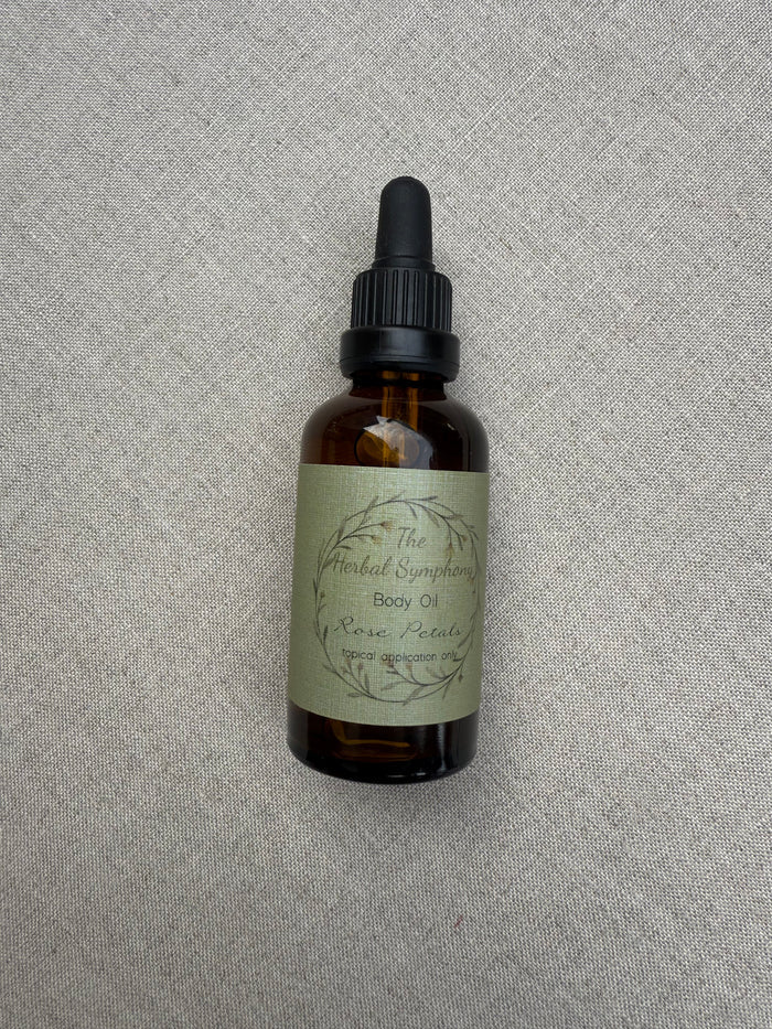The Herbal Symphony Body Oil - Rose Petals 50ml