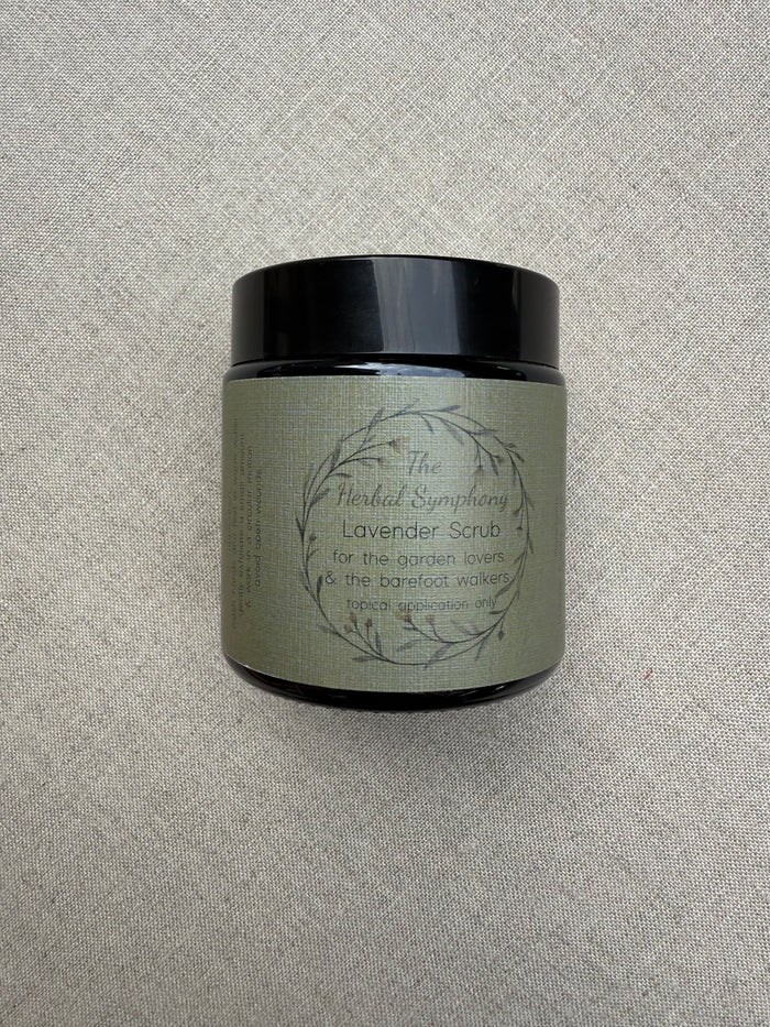 The Herbal Symphony Lavender Scrub - 120ml