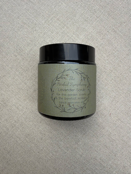 The Herbal Symphony Lavender Scrub - 120ml